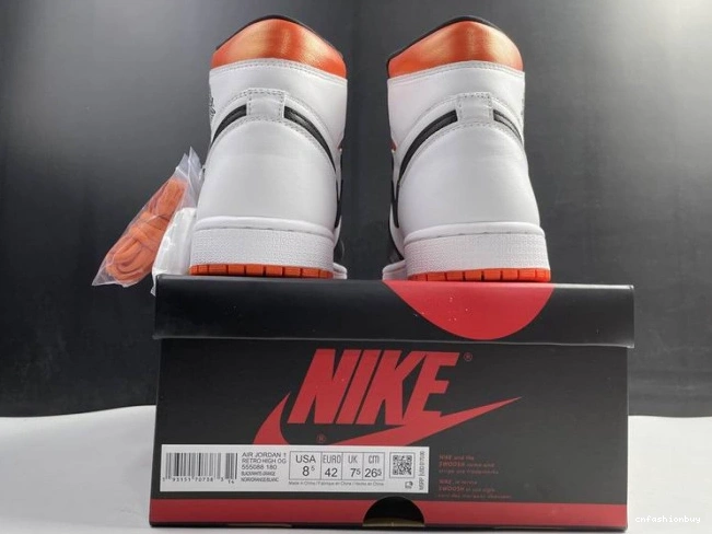 Jordan High Orange 1 Retro Air Electro 555088-180 1202